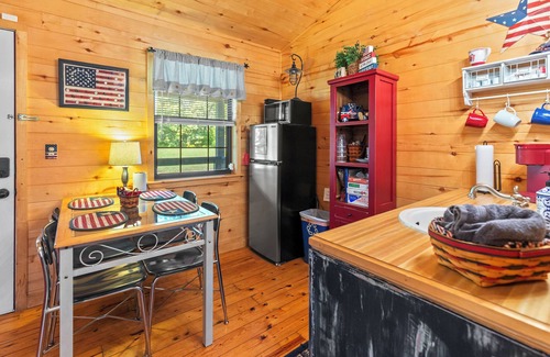 Harriet Cabin | The Patriot! Buffalo River Get a way for the family! Firepit, WIFI/Gril/& more!