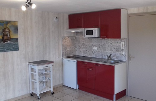 Aiguihe Apartment | The Petit St Jacques at the foot of the Rocher d'Aiguilhe
