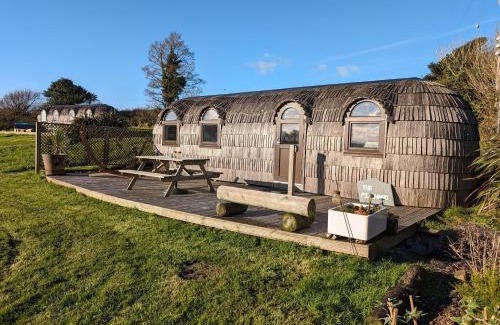 Widegates House | The Pilchard - Lydcott Glamping Cornwall, sea view