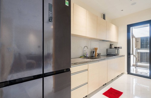 Dong Khoi Apartment | The Rixx Spectacular Apartment in D1/gym/pool/Netlix/3bedrooms/bathtub/security
