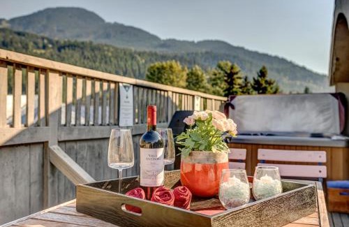 Whistler Village Apartment | The Royal Suite - Village Penthouse, Private Hot Tub with Mountain Views