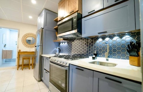 Trincity Villa | The Sanctuary: Studio near Airport with fire place
