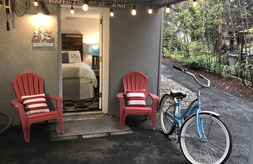 Tigard House | The Suite will give you the comfort of home with detailed warm touches.