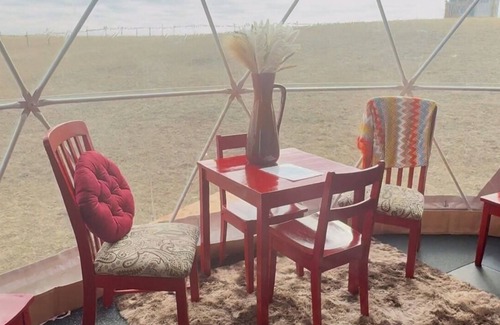 Medicine Hat House | The Sunrise Hippy Dome