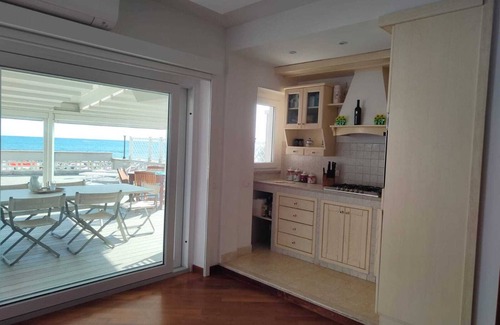 Borgo Santa Maria Apartment | The terrace by the sea