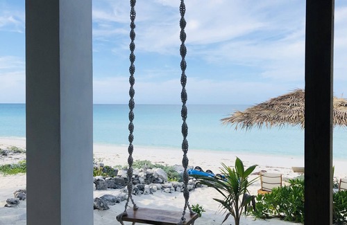 Great Harbour Cay Villa | This Is It Main House. PRIVATE POOL! Housekeeping daily. Beachfront.