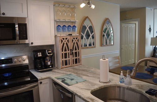 Sneads Ferry Condo | THIS IS YOUR HAPPY PLACE! 3511 St Regis - WOW SUNRISE VIEW - Linens Included!