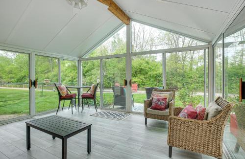 Nashport House | Thornville Home with Boat Dock On the Lake!