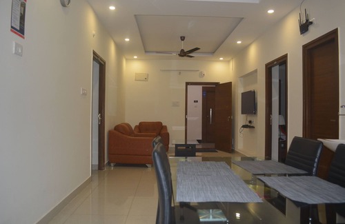 HITEC City House | Three Bedroom Serviced Apartment With Fully Equipped Kitchen - Cloud9Homes