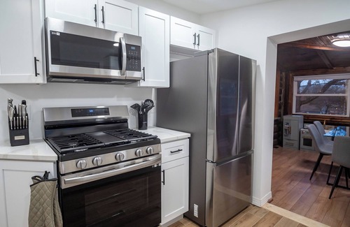 West Milford Cabin | Timber Lodge: Hot Tub, Fireplace & Fun for All !