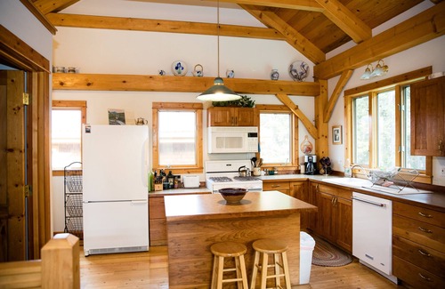 East Glacier Park Village House | Timber Frame Guest Home