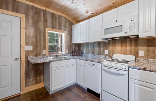 Albertville Cabin | Tiny cabin on 10 acres with pond