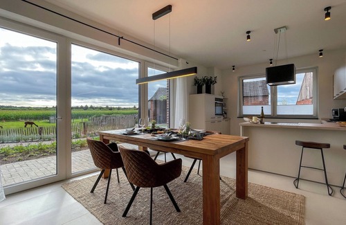 Rhedebrugge Apartment | Tiny House Alpakablick - including free alpaca meet & greet