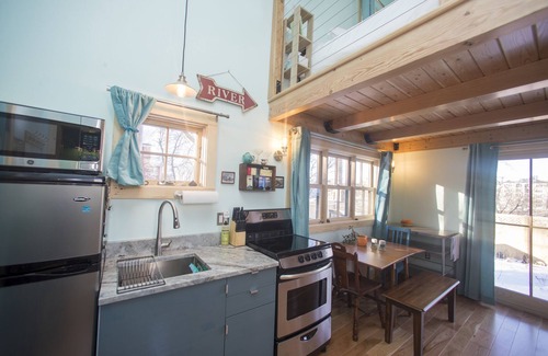 Centennial House | Tiny House by the Winooski Falls , Vermont River House
