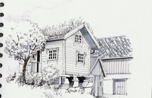 Lauvstad House | Tiny house with Fjordview!
