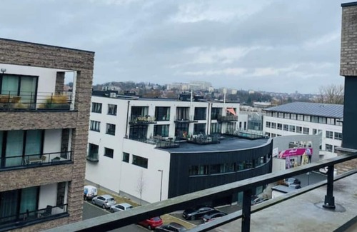 Ukkel Apartment | Toit-terrasse Avec vue