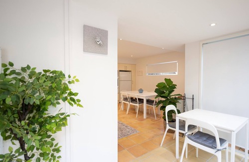 Boomerang Beach Apartment | TONIC on Boomerang Beach. absolute beachfront & nestled in the dunes