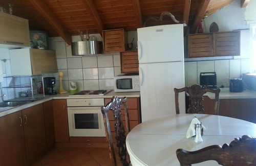 Vouvopotamos Ski Chalet | Top floor apartment,5’away from Acheron Springs.3bedroom 45sq.facing terrace