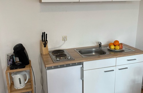Homburg Apartment | Top renovated apartment below the University Hospital Homburg/with kitchen and bathroom