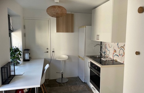 Sønderborg Apartment | Totalt Nyrenoveret fin og lys Lejlighed med Terrasse i Centrum af Sønderborg