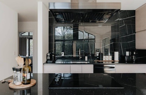 Kerhonkson House | Trail's End - Modern + Private Cabin in the Wood