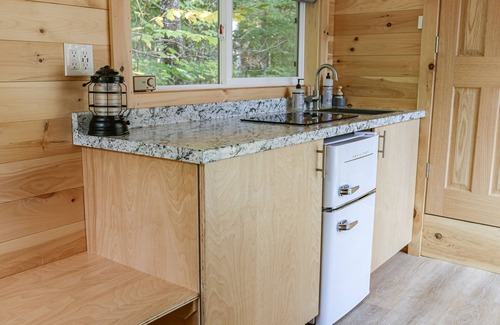 Dorchester Apartment | Trailside Stays - Tiny House in the Woods-Escape to Nature. Robin