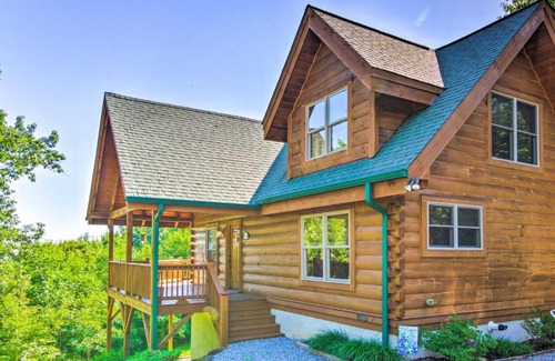 Vein Mountain House | Tranquil Deck Blue Ridge Mountain Retreat!