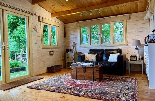 Weston Longville House | Tranquil Norfolk Log Cabin - Stunning Rural Sunset Views