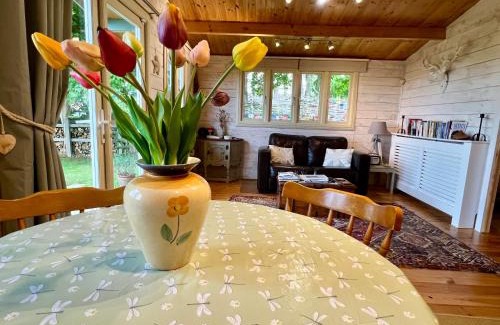 Weston Longville House | Tranquil Norfolk Log Cabin - Stunning Rural Sunset Views