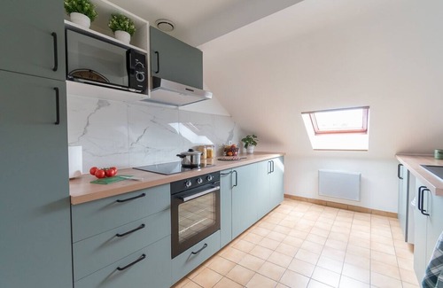 Puttelange-aux-Lacs Apartment | Trendy Green Apartment