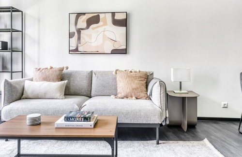 Lyngby-Taarbæk Kommune Apartment | Trendy Lyngby 1BR w/ Roof, Courtyard & W/D, nr Skovbrynet, by Blueground