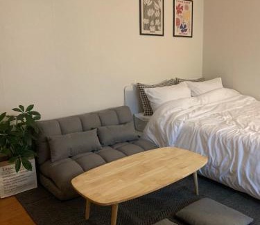 Hwayang-dong Apartment | Trendy Stay Near Common Ground