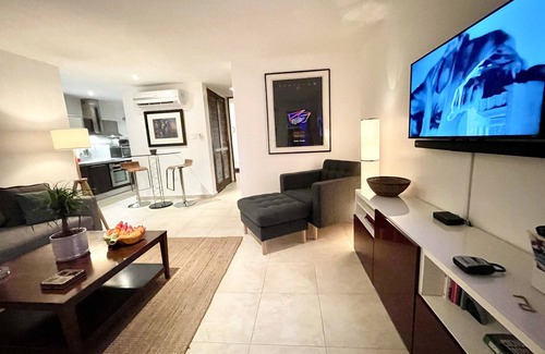 Ocean Park Apartment | Tropical Modern Apt in Ocean Park Gated Community