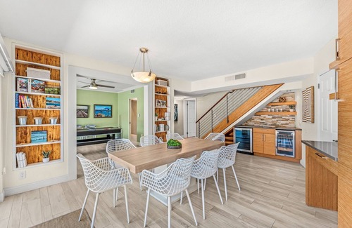 Cocoa Beach House | 🌴 Tropical Riverfront Retreat w/Heated Pool, Spa, Tiki Hut & Dock!