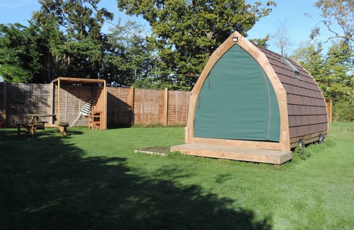 Beccles Cabin | Try a 'Winter Warmer' - all year round, fully insulated and under-floor heated