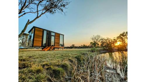 Burrum River House | Turtle Island Lakeside Tiny House 2 by Tiny Away