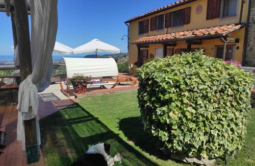 Massarosa House | Tuscan farmhouse with coastal views, new air conditioning and car recharge