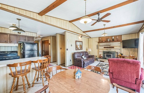 Herron Cabin | Twice Upon A Lake (Curran, MI): Twice the Lakes, Twice the Fall Colors