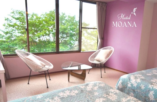 Oshima Hotel | Twin queen size bed with private bathroom/Oshima-cho Tokyo