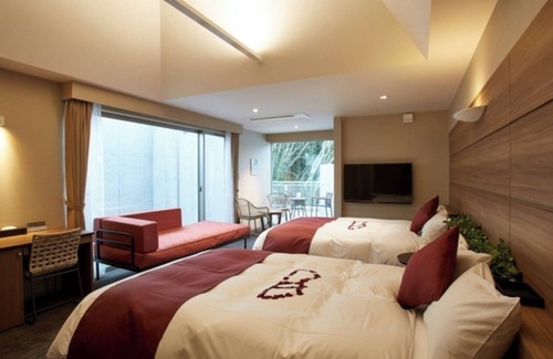 Shirahama House | Twin room with private spa | Uo Berge Plan 2 me/Nishimurogun Wakayama