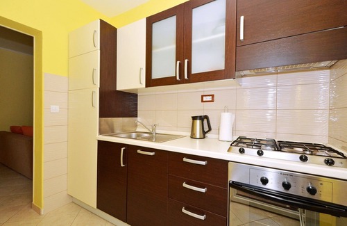 Municipality of Trogir Apartment | Two bedroom apartment with terrace and sea view Slatine, Čiovo (A-5158-a)