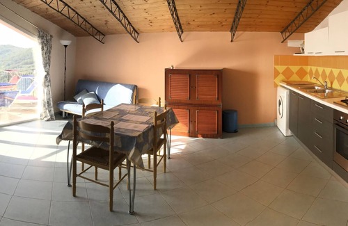 Villa Viani House | Two - Tuija Accommodation with swimming pool, 15 km from the beaches with sea view terrace