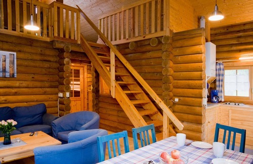 Hechthausen Apartment | Type E log cabin - Ferienpark Geesthof