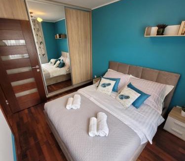 Orunia-St. Wojciech-Lipka Apartment | Tytus Apartment z klimatyzacją, bezpłatnym parkingiem i stacją EV AC 3,5kW