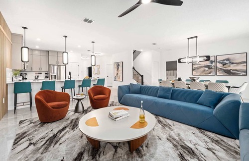 Florida Center House | Unbelievable Utopia | Centrally located home w/undersea theme BR, pool, theater
