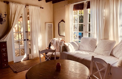 Mar Vista House | Under the Tuscan Sun Studio-Style Cottage With Stone Pool in West LA