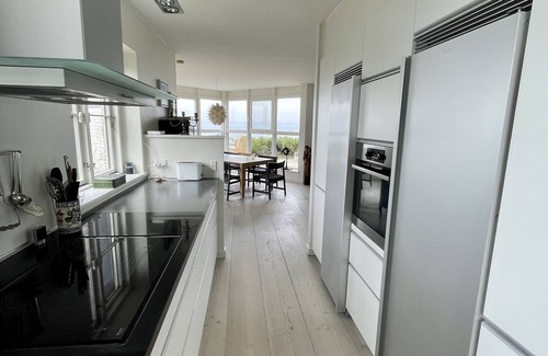 Norre Alslev House | Unique and large modern house directly on private beach