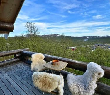 Skaidi Apartment | Unique Arctic Timber Cabin