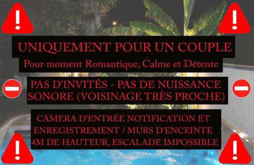 Meyzieu Nord Ouest Villa | Unique! jacuzzi privé 35°C + cinéma Villa entière