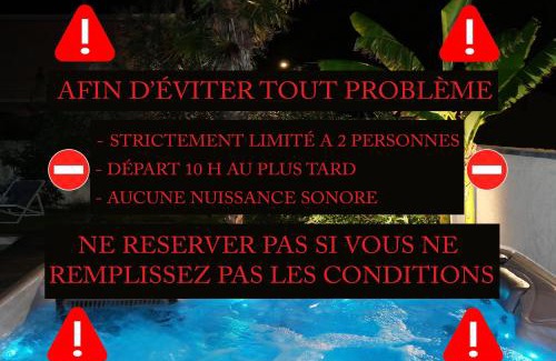 Meyzieu Nord Ouest Villa | Unique! jacuzzi privé 35°C + cinéma Villa entière